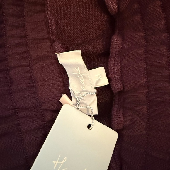 Hanifa Deep Purple Flare two piece sweatsuit - Picture 3 of 6